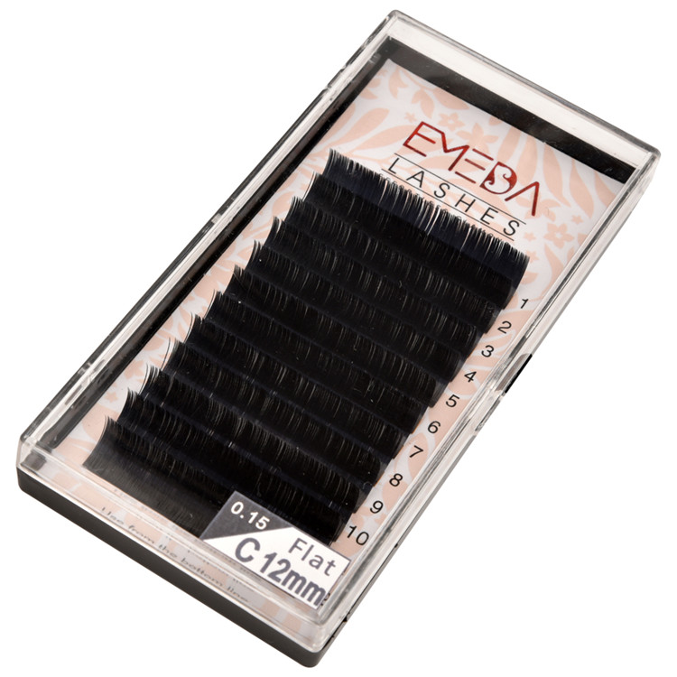 Private Label Flat Eyelash Extensions Best Price Lashes Li20